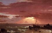 Frederic Edwin Church The Wreck oil on canvas